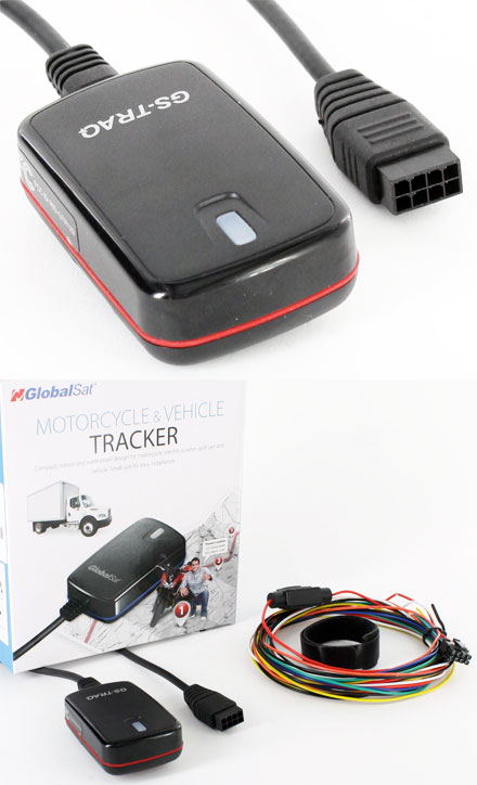 GlobalSat GTR-129 Fahrzeug-Tracker (GPS/GSM, IP67, Motion-Sensor, Akku, SMS/TCP/UDP)