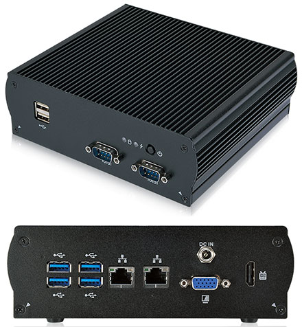 Mitac S300-10AS (Intel Apollo Lake N3350 2x 2.4Ghz, 2x Gigabit LAN, VGA/HDMI, 2x RS232) [<b>LFTERLOS</b>]