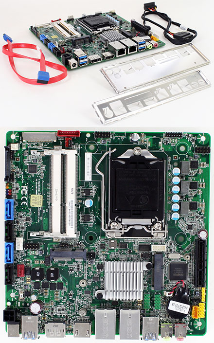 Mitac PH12LI-Q87-12V Thin-ITX (Intel Q87, LGA1150, 2x LAN)